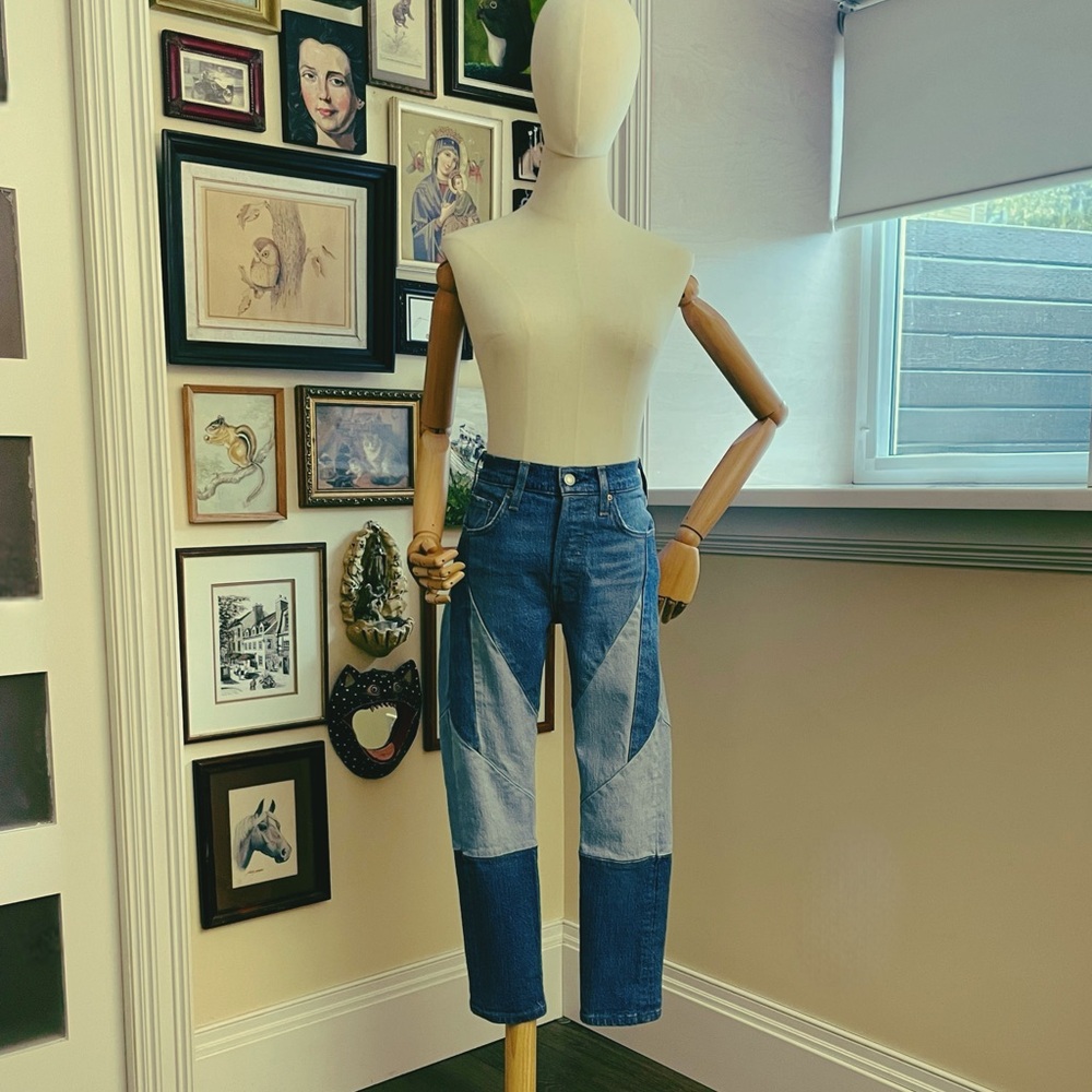 Levi’s Patchwork Jeans